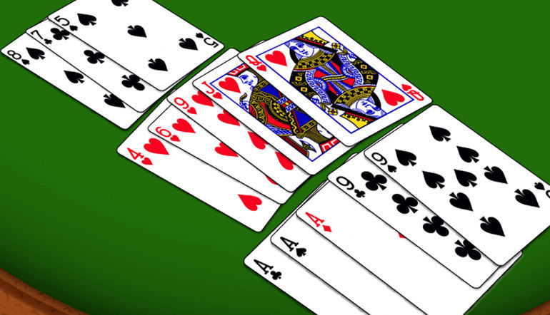 Vetores de Defina O Jogo De Mesa De Poker Online A Carta De