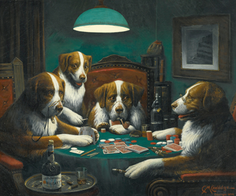 poker game coolidge caes a jogar poker