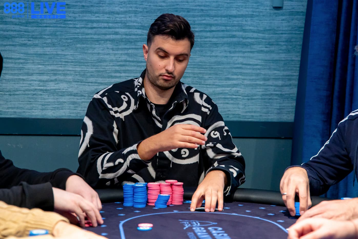 dirty stack fichas poker ao vivo