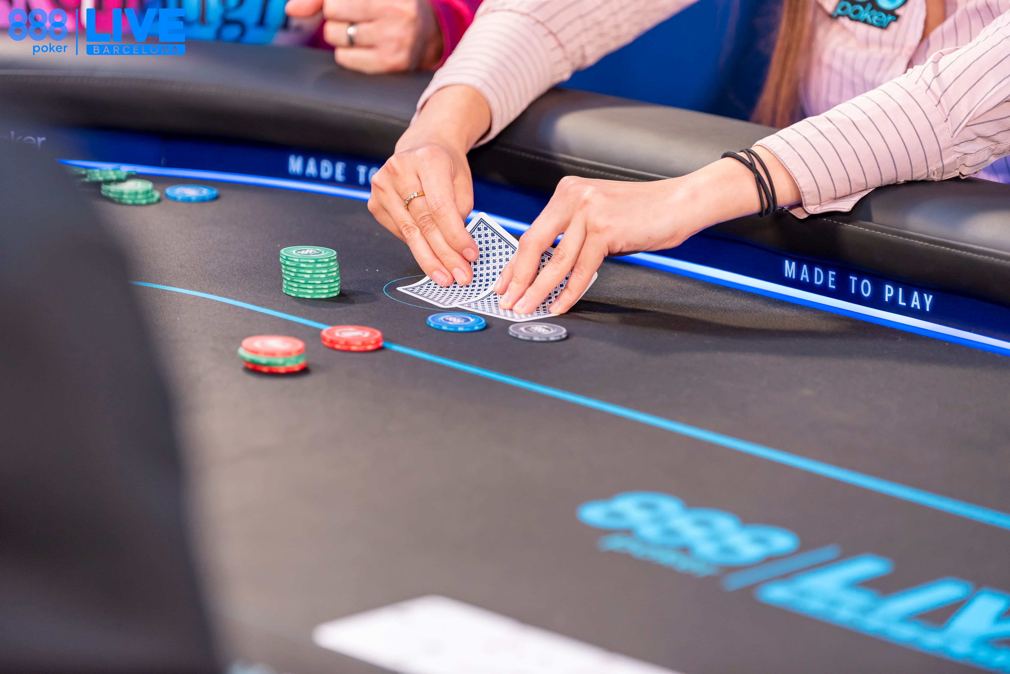 jogadora de poker