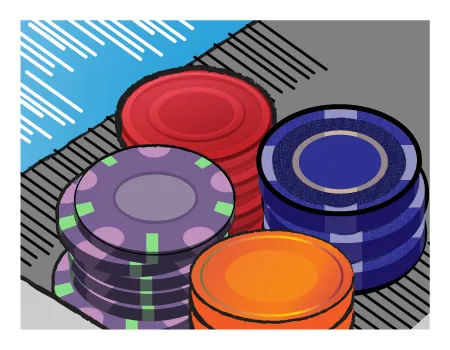 ibasenice 24 Pçs Fichas De Jogo Texas Holdem Fichas De Jogo Sensorial Para  Crianças Jogo De Bingo Contando Fichas De Jogo Fichas De Contagem De Jogo  De Moedas De Ferro De Argila