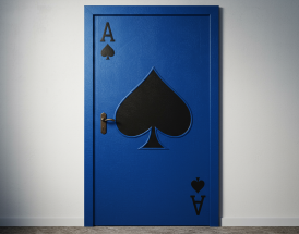 door card poker