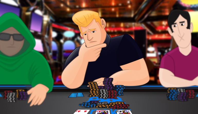 Jogadores amadores de poker 