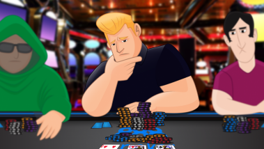 Jogadores amadores de poker 
