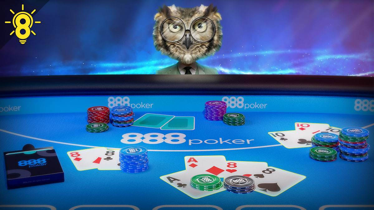 Conheça todas as jogadas de poker para vencer no 888poker