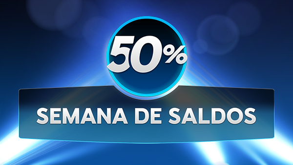 Semana de Saldos: 50% de desconto em buy-ins!